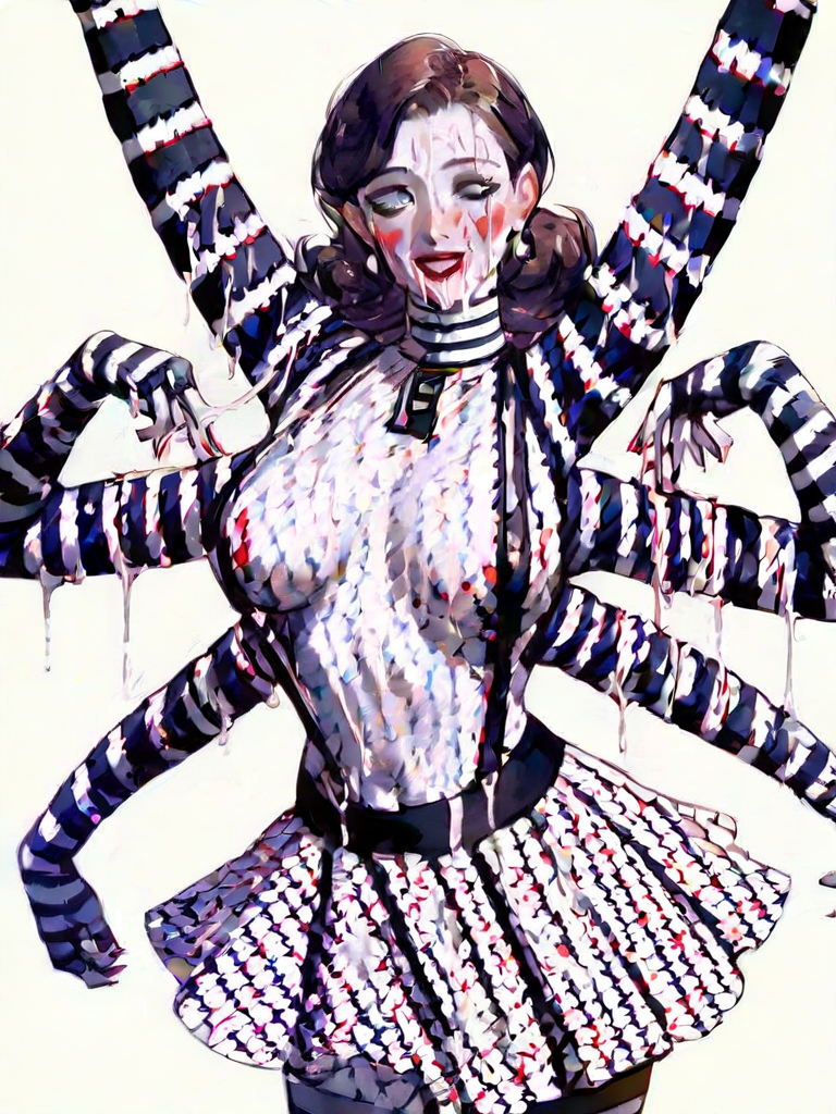 char sent an image  1girl, solo, breasts